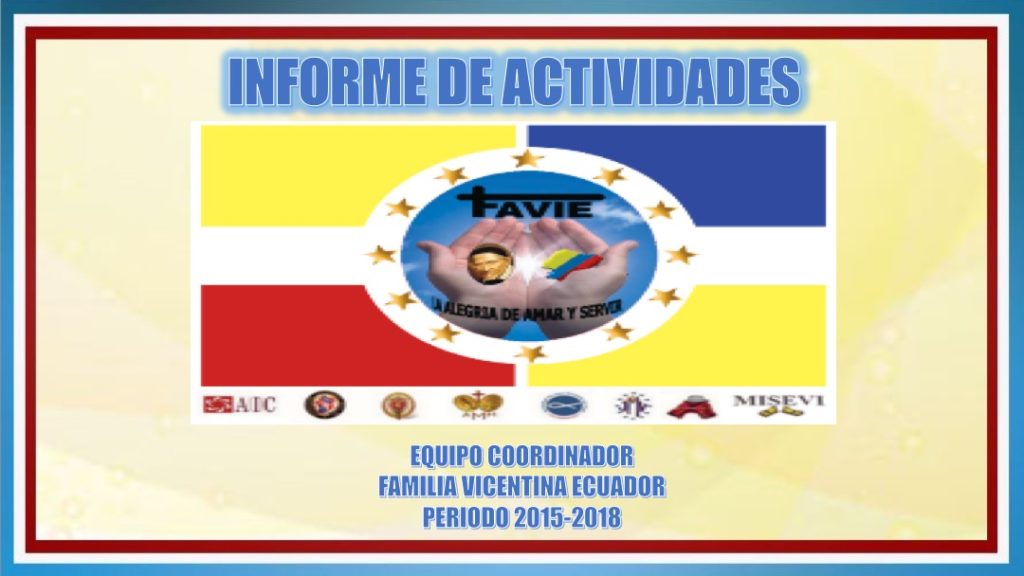 INFORME DE ACTIVIDADES FAVIE 2015 2018