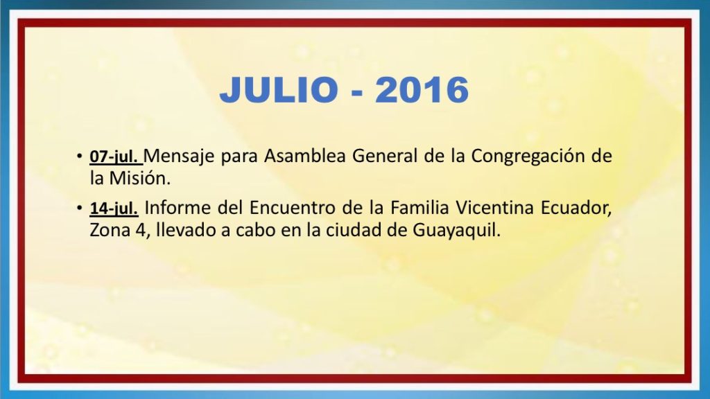 INFORME DE ACTIVIDADES FAVIE 2015 2018