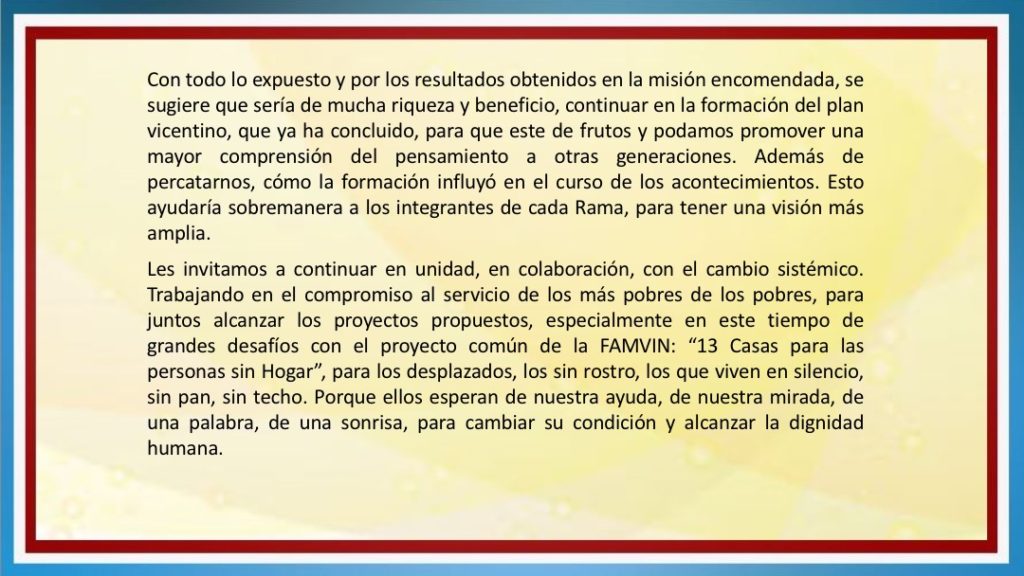 INFORME DE ACTIVIDADES FAVIE 2015 2018