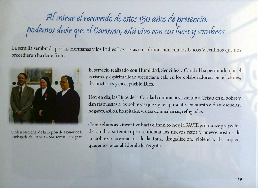 Llegada de las Hijas de Caridad y Congregación de la Misión a Ecuador