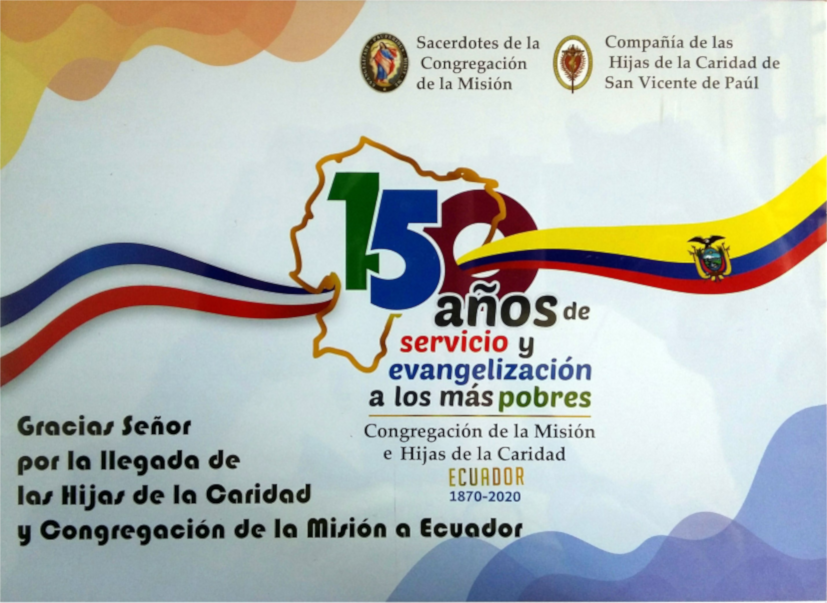 Llegada de las Hijas de Caridad y Congregación de la Misión a Ecuador